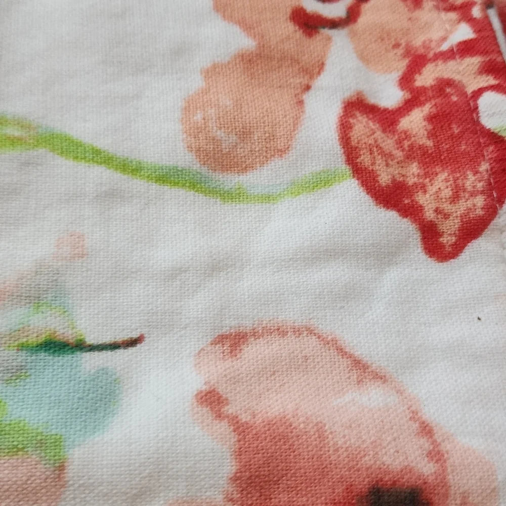 Dkny Floral Coral Watercolor 54